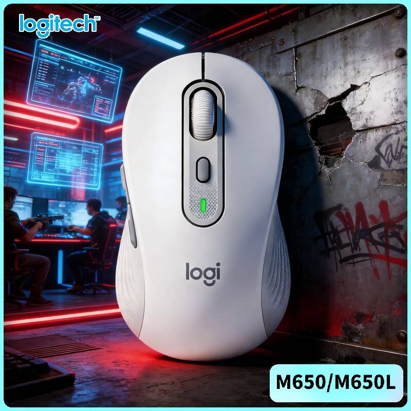 Pc Gaming Logitech - Logitech M650/M650L Ergonomische Muis - Stille