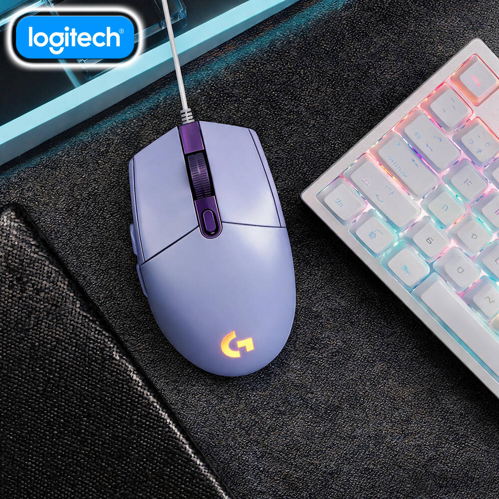 Pc Gaming Logitech - Logitech G203 LIGHTSYNC Gamingmuis 8000 DPI