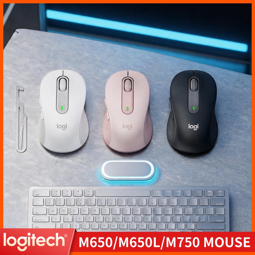 Pc Gaming Logitech - Logitech M650 Ergonomische Draadloze Muis Dubbele