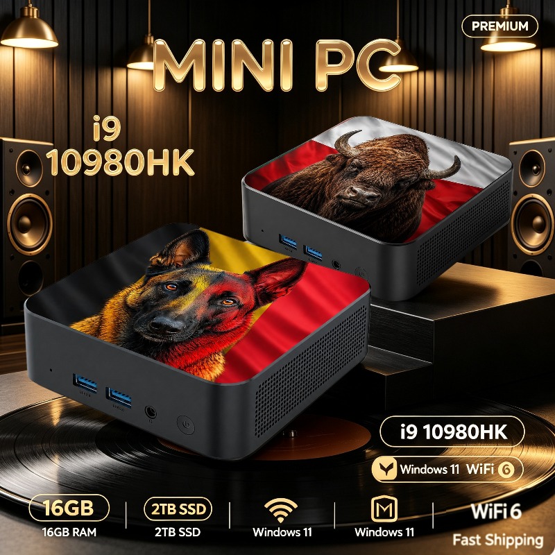 Pc Gaming Mini - Intel Core i9 10980HK Kleine Desktop