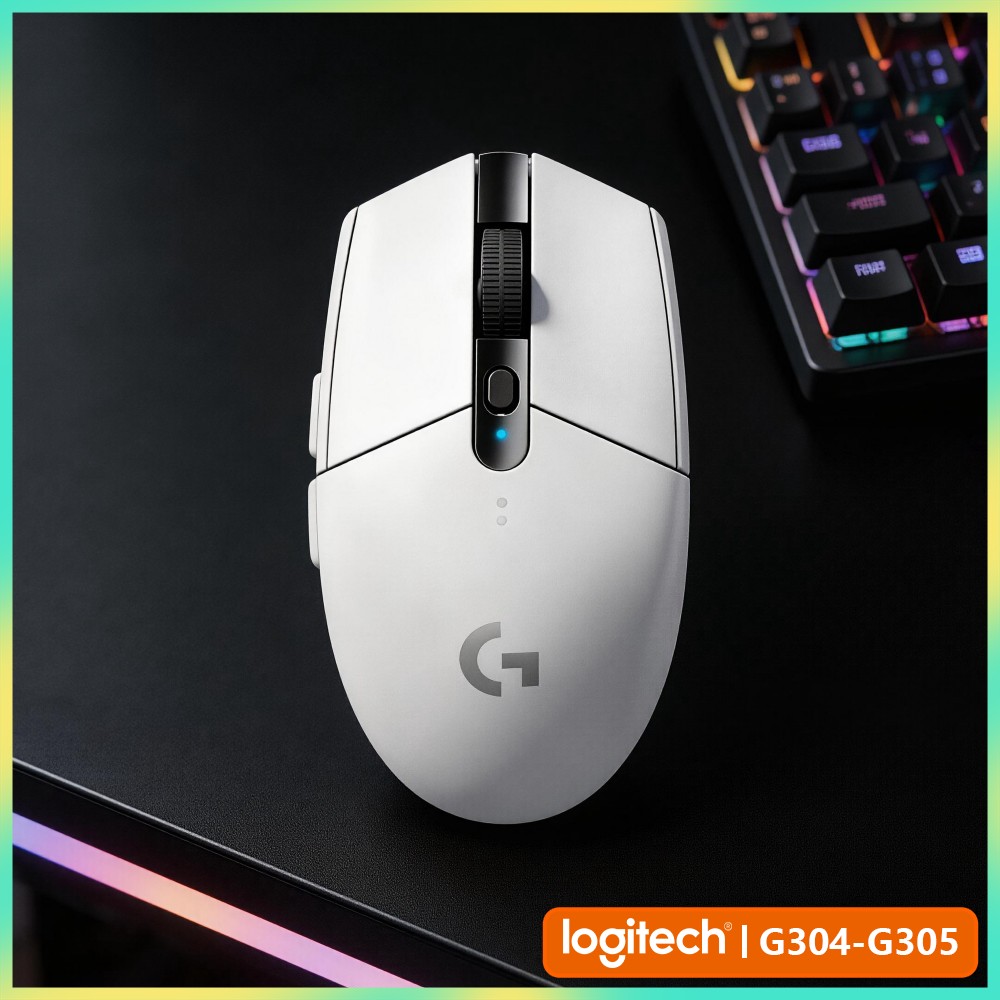 Pc Gaming Logitech - Gamingmuis Logitech G305 LIGHTSPEED Draadloos, 12000
