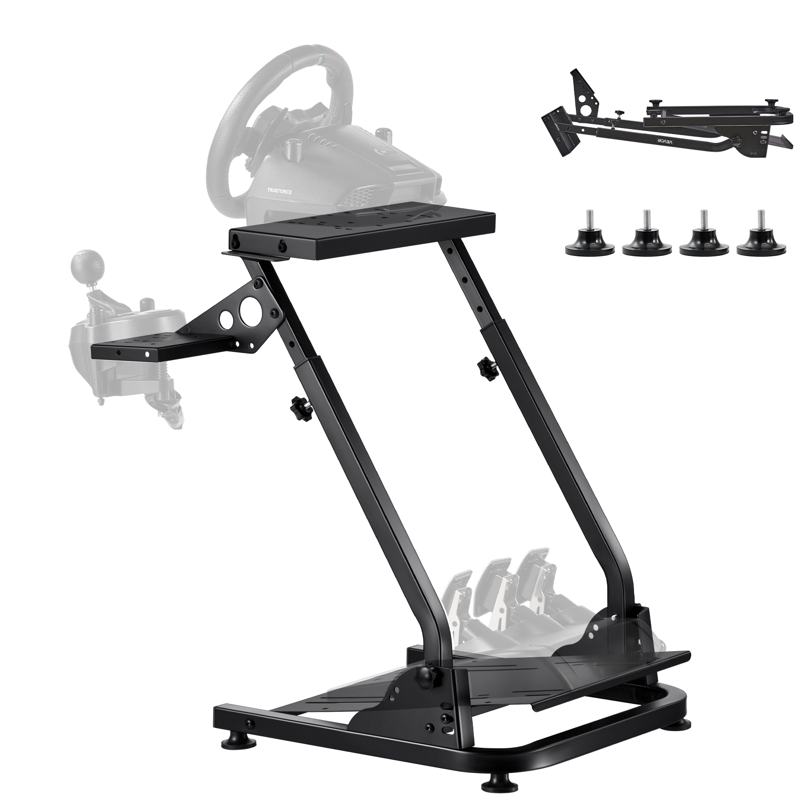 VEVOR Racing Wheel Stand Verst - Pc Gaming Logitech recensie en prijs