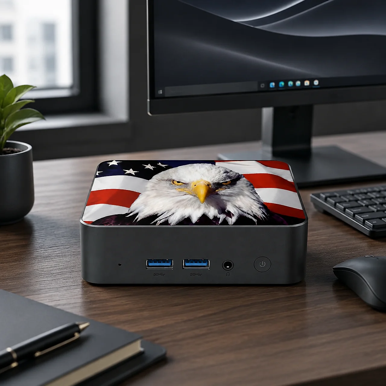 Slanke Canada Flag Mini Deskto - Pc Gaming Mini recensie en prijs
