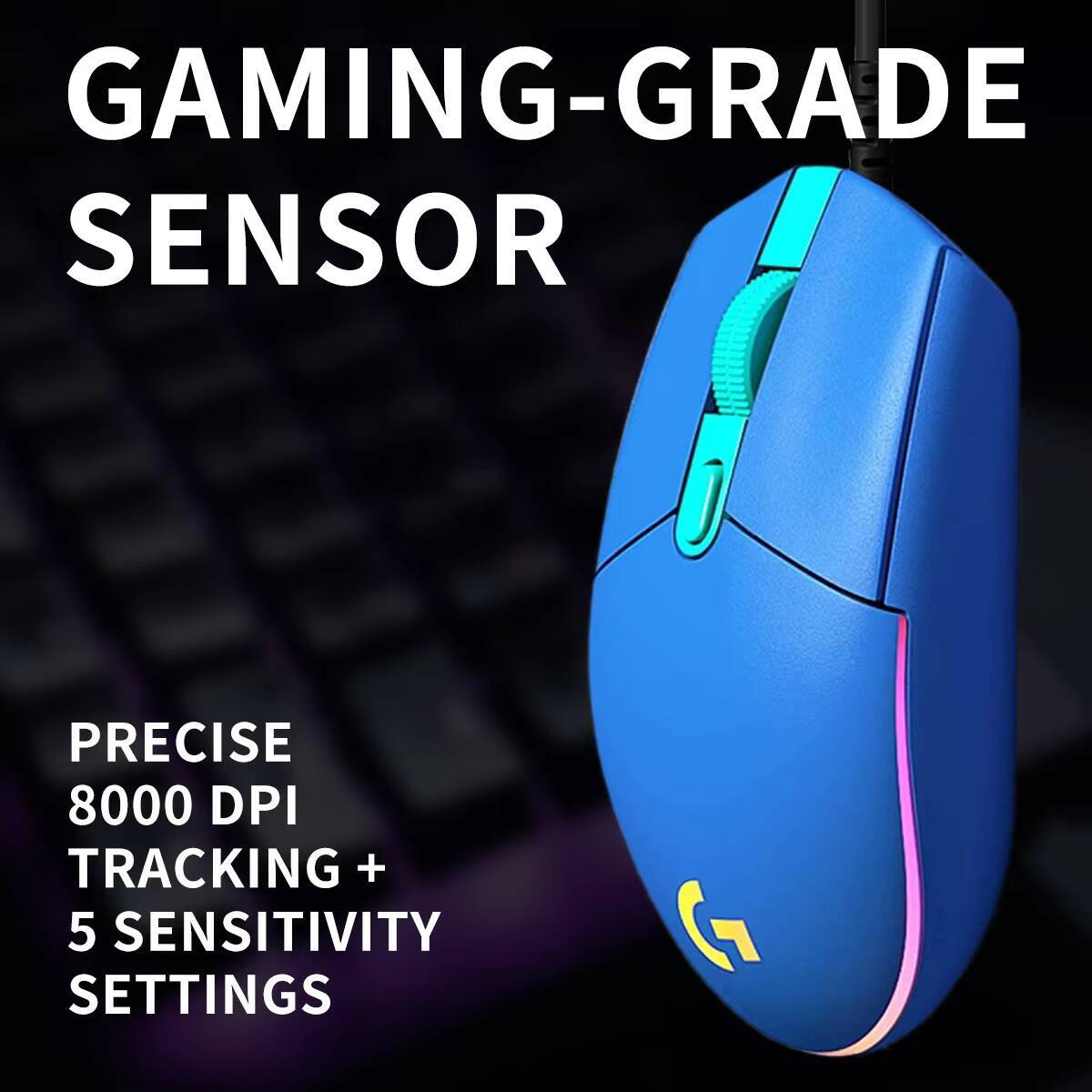 Logitech G203 LIGHTSYNC Gaming - Pc Gaming Logitech recensie en prijs