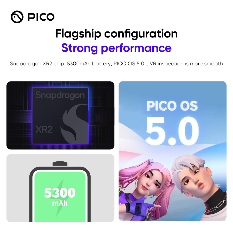 Pico 4 VR Headset RTS 8G 128G  - Gaming Headset recensie en prijs