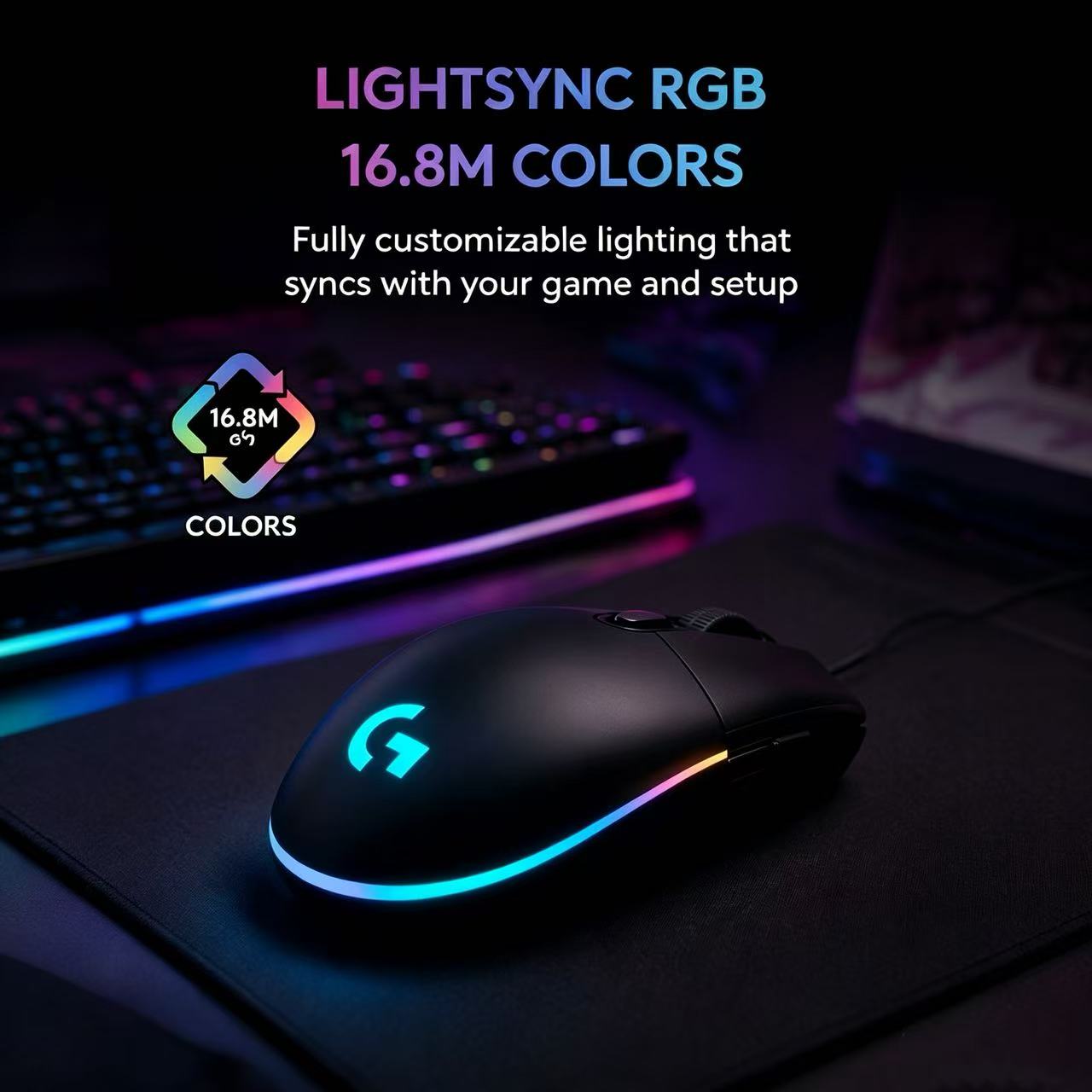 Logitech G102 LIGHTSYNC Bedrad - Pc Gaming Logitech recensie en prijs