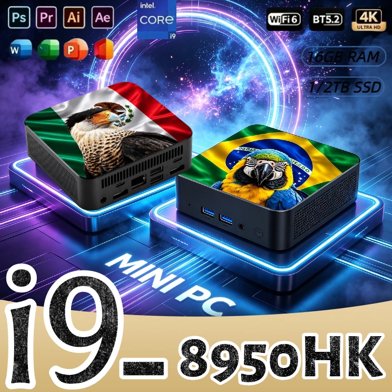 Mini PC Core i9-8950HK 16GB RA - Pc Gaming Mini recensie en prijs