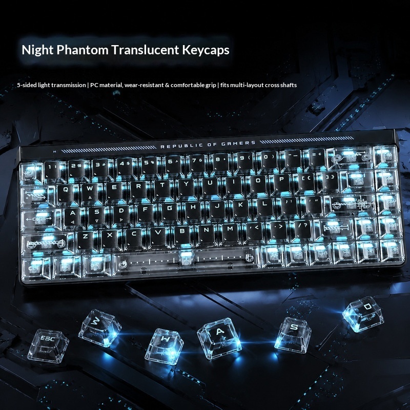 Transparante, achterverlichte  - Pc Gaming White recensie en prijs