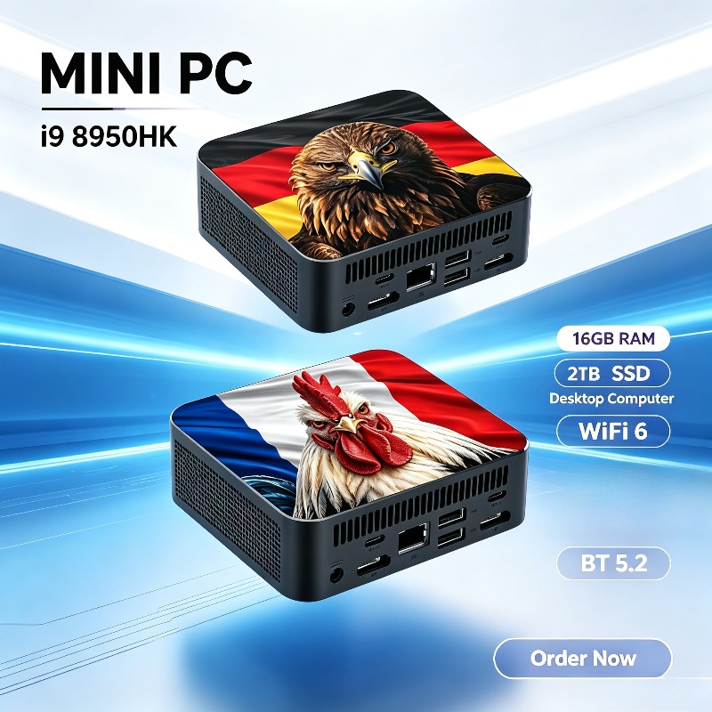 Intel i9 8950HK 2026 Mini Desk - Pc Gaming Mini recensie en prijs
