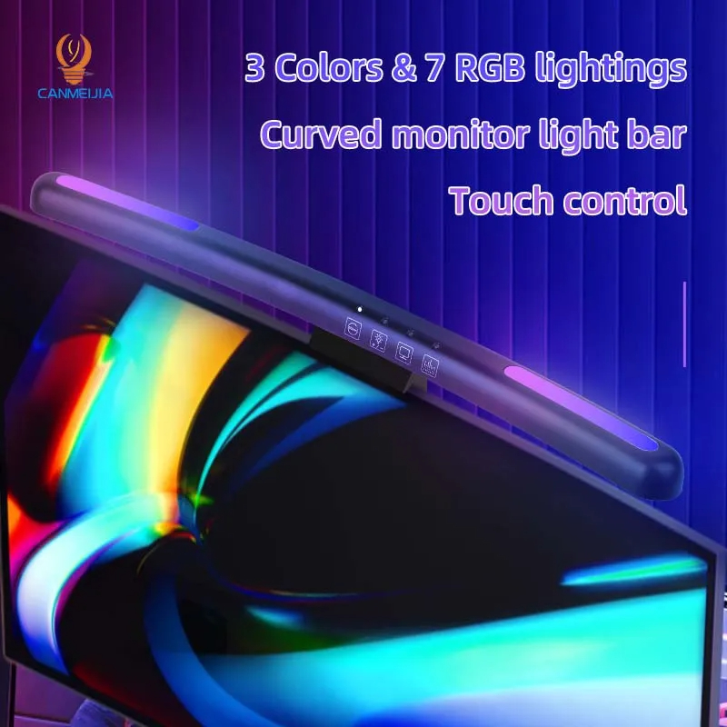 Gebogen Led Monitor Lichtbalk  - Pc Gaming Essentials recensie en prijs